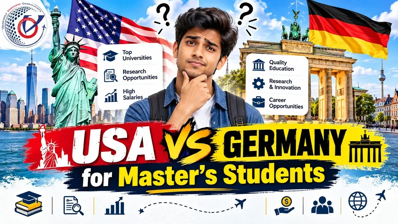 USA vs Germany for Master's Students