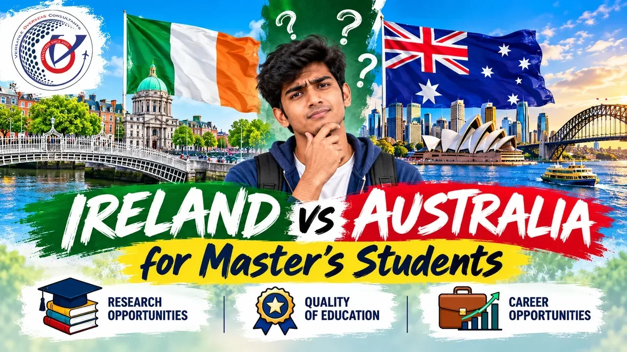 Ireland vs Australia for Master's Students