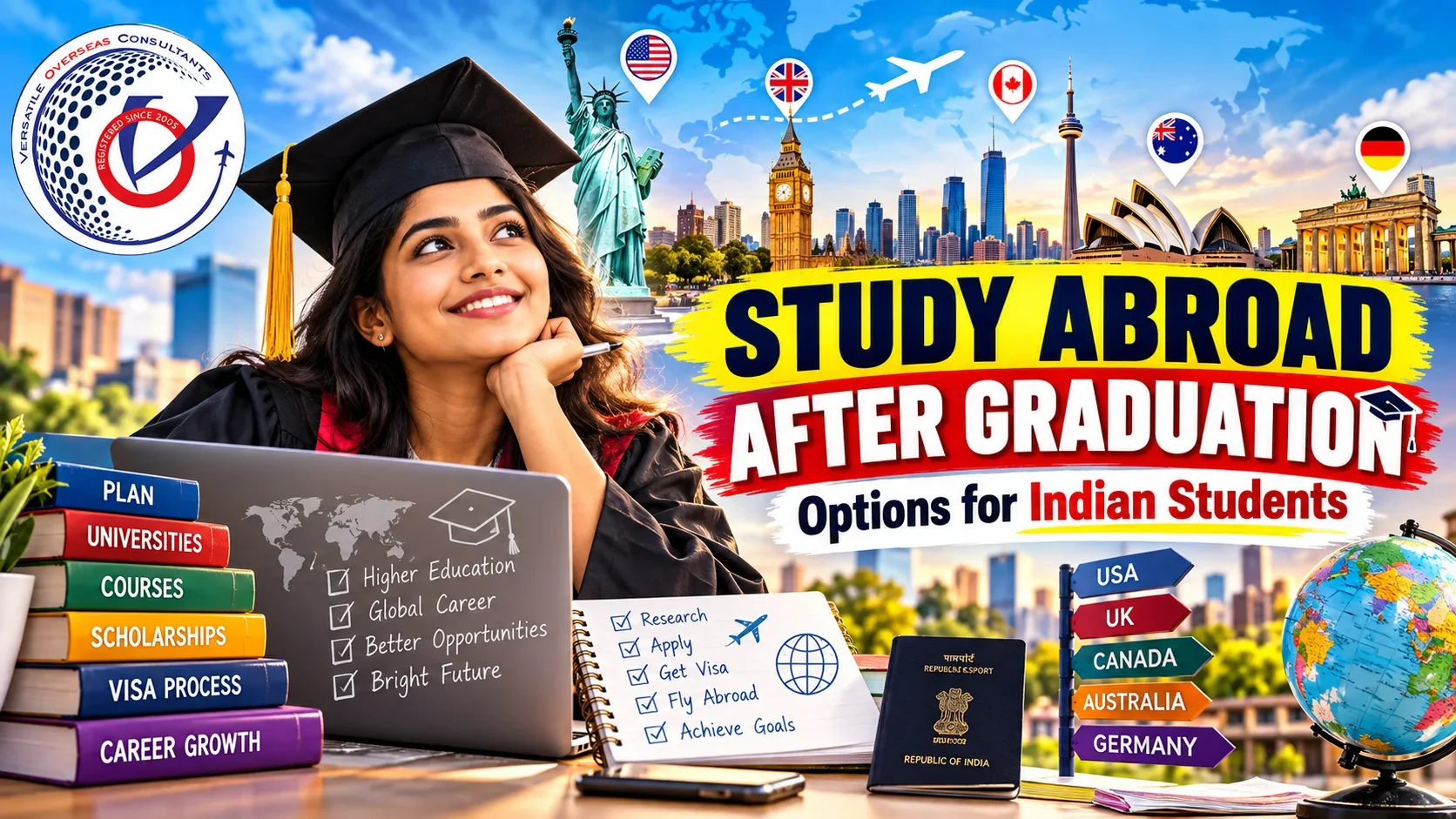 Study Abroad After Graduation: Options for Indian Students