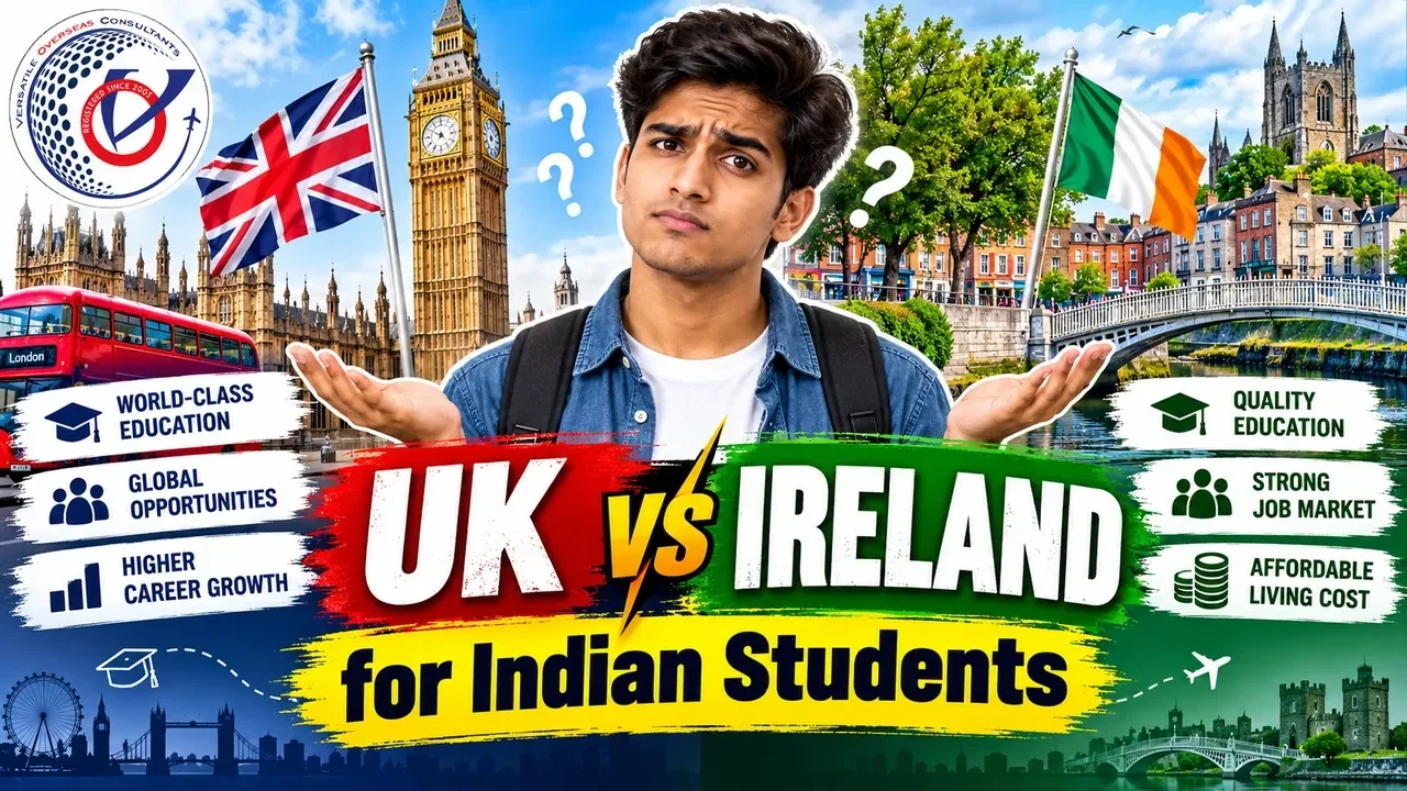 UK vs Ireland for Indian Students