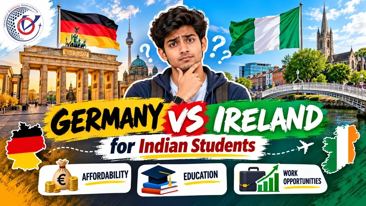 Germany vs Ireland for Indian Students